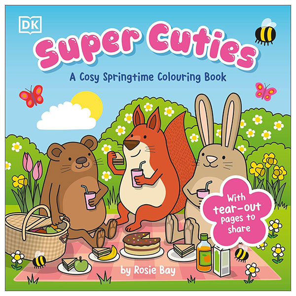 Super Cuties A Cosy Springtime Colouring Book