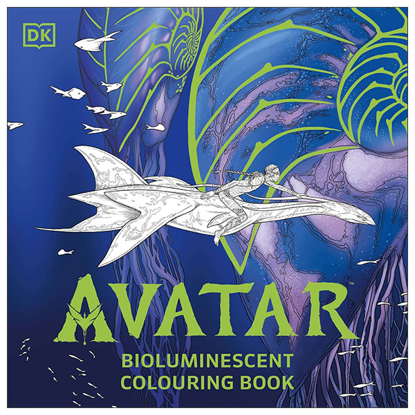 Avatar Bioluminescent Colouring Book