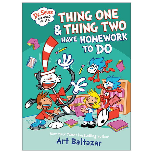 Dr. Seuss Graphic Novel - Thing One and Thing Two Have Homework to Do
