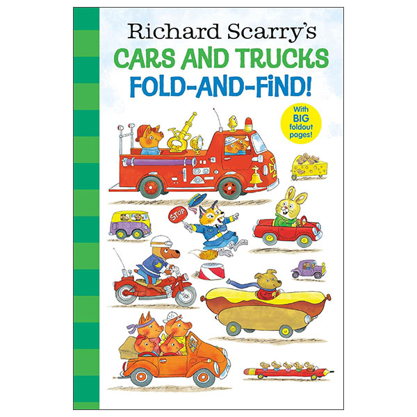 Richard Scarry's Cars And Trucks Fold-And-Find!
