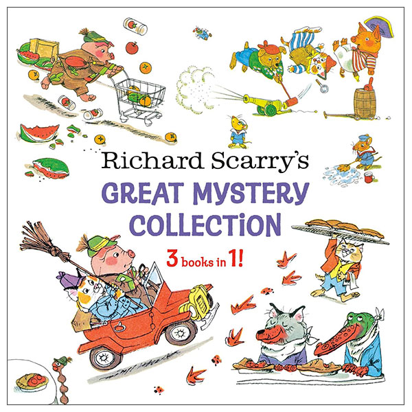 Richard Scarry's Great Mystery Collection - 3-Books-In-1!