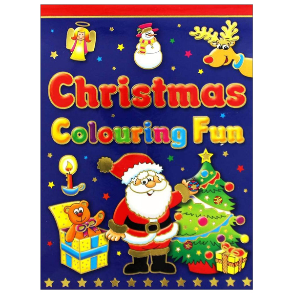 [Phiên chợ sách cũ] Christmas Colouring Fun