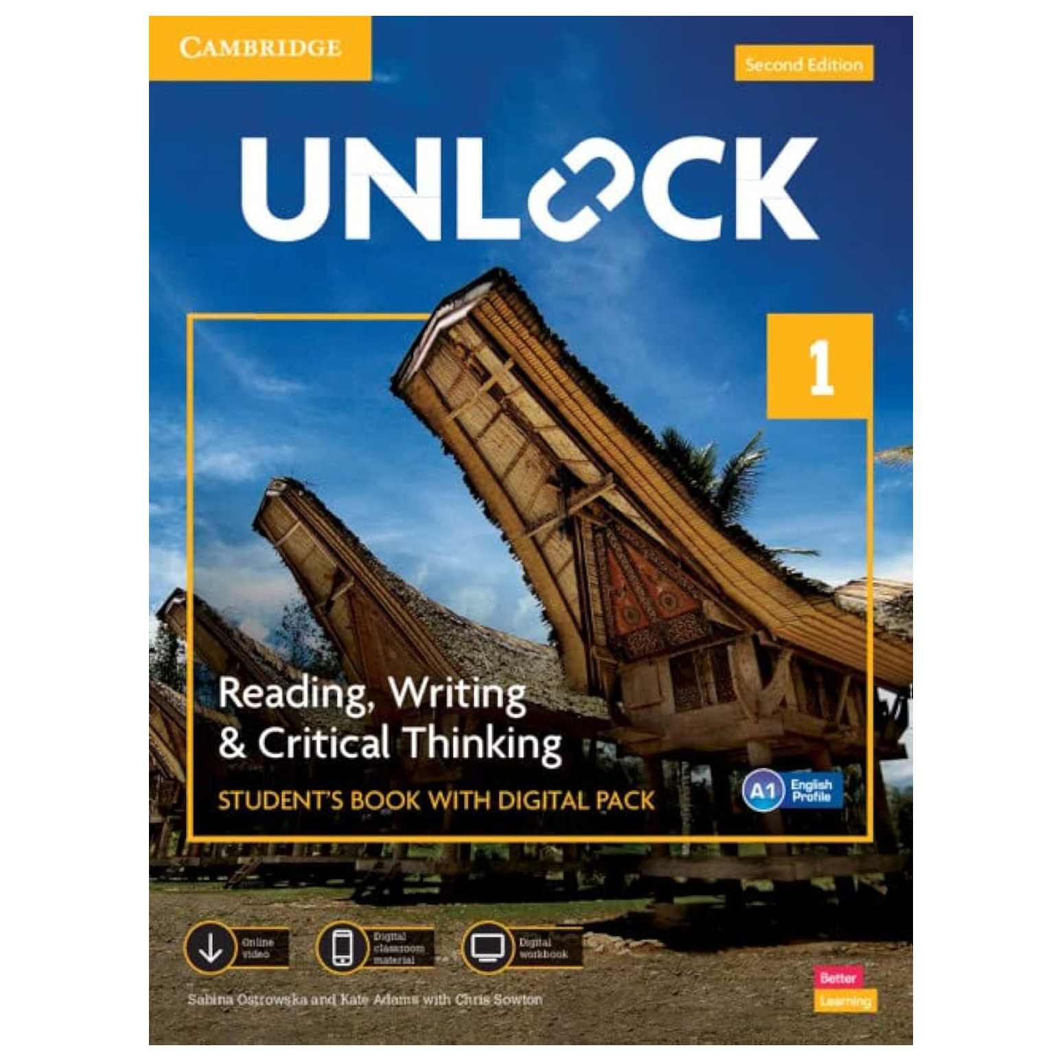 Unlock Lvl 1 Reading, Writing and Critical Thinking Student's Book with Digital Pack, 2ed