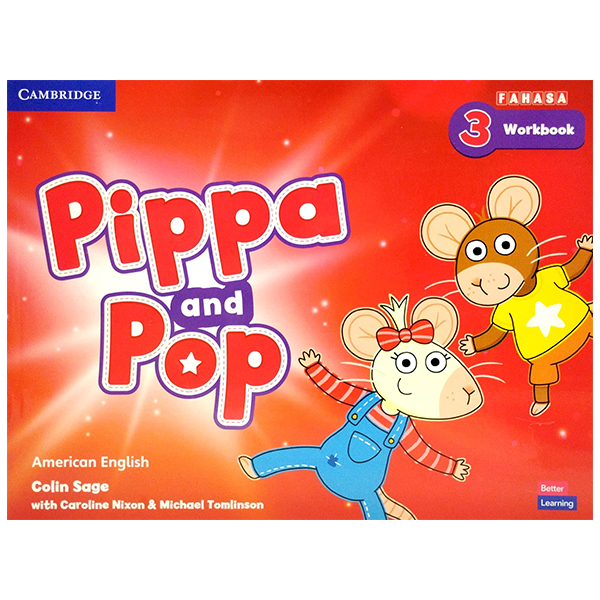 [Phiên chợ sách cũ] Pippa And Pop Level 3 Workbook American English