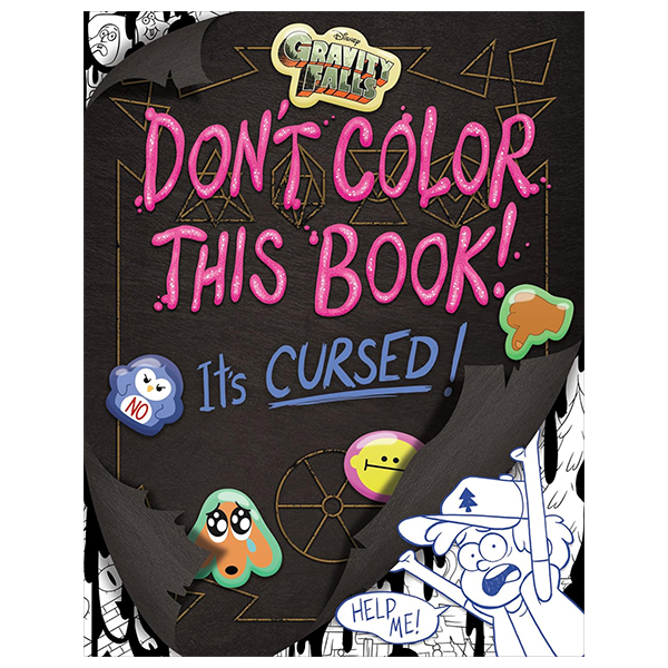 Gravity Falls - Don't Color This Book! - It's Cursed!