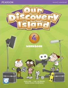 [Phiên chợ sách cũ] Our Discovery Island American Wb4 W/Cd