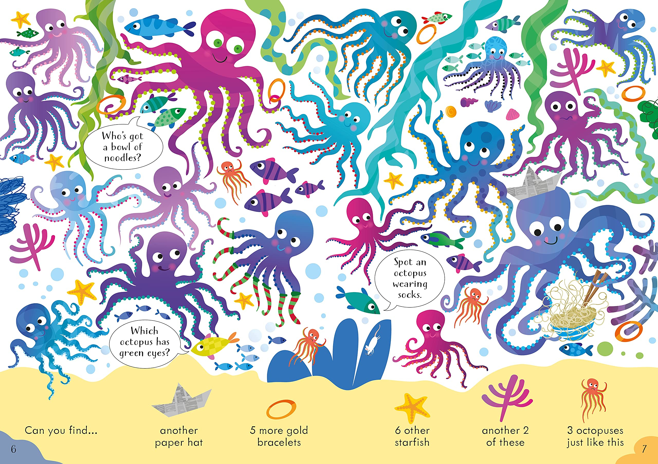 Look And Find Puzzles: Under The Sea - FAHASA.COM