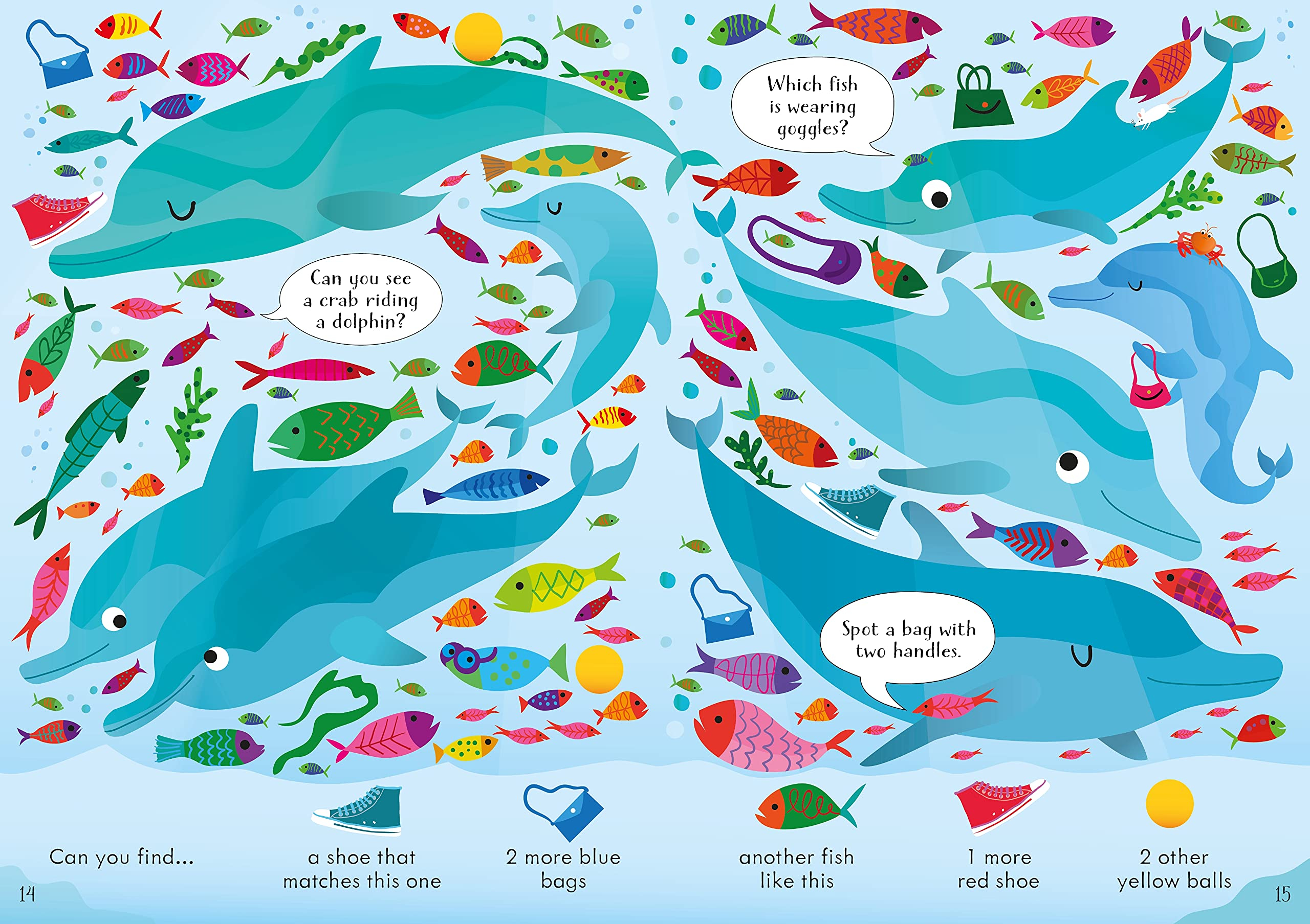 Look And Find Puzzles: Under The Sea - FAHASA.COM