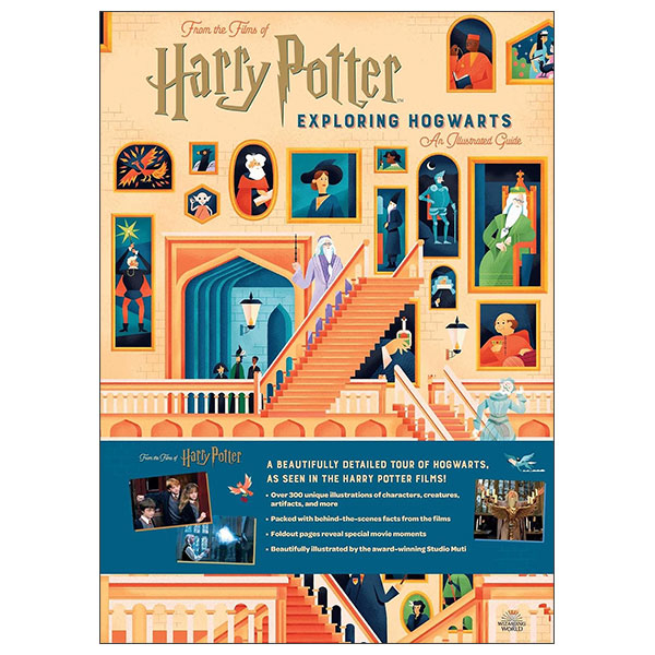 Harry Potter - Exploring Hogwarts - An Illustrated Guide - Hardback