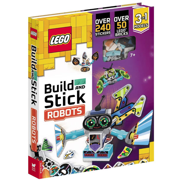 LEGO® Books-Build And Stick-Robots