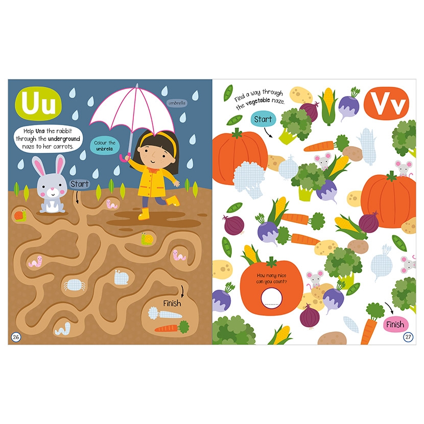 Sticker Activity Books Amazing ABC - FAHASA.COM