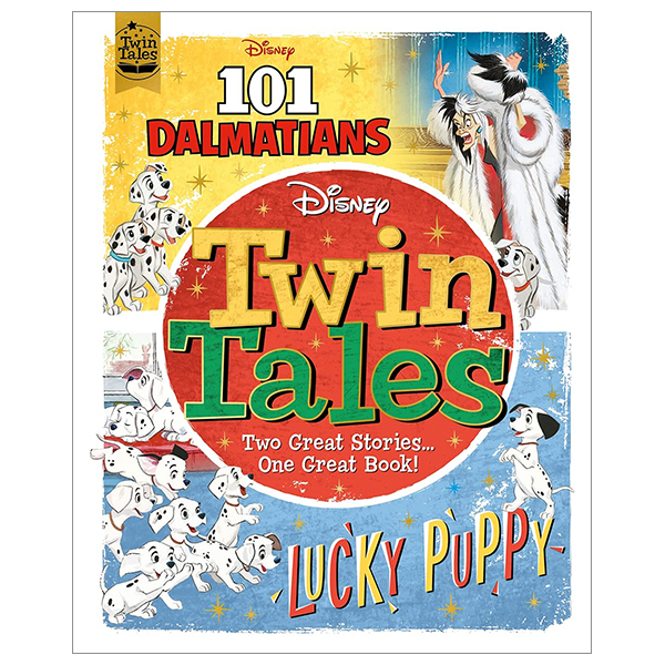 [Phiên chợ sách cũ] Disney Classics: Twin Tales: 101 Dalmatians/ Lucky Puppy