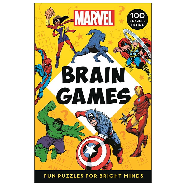 Marvel Brain Games - Fun Puzzles For Bright Minds
