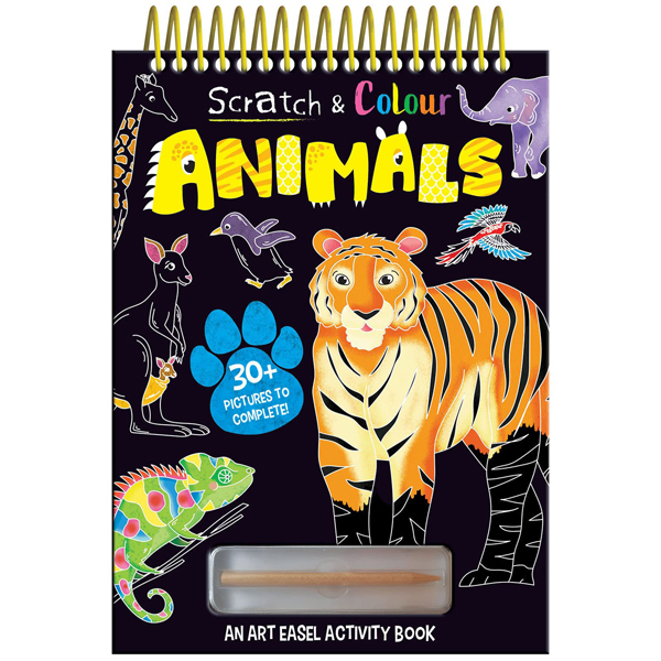 [Phiên chợ sách cũ] Scratch & Colour Animals
