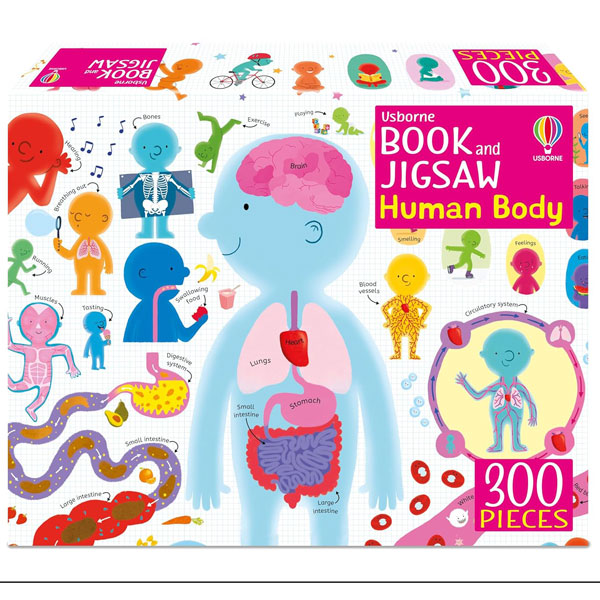 Book And Jigsaw - The Human Body