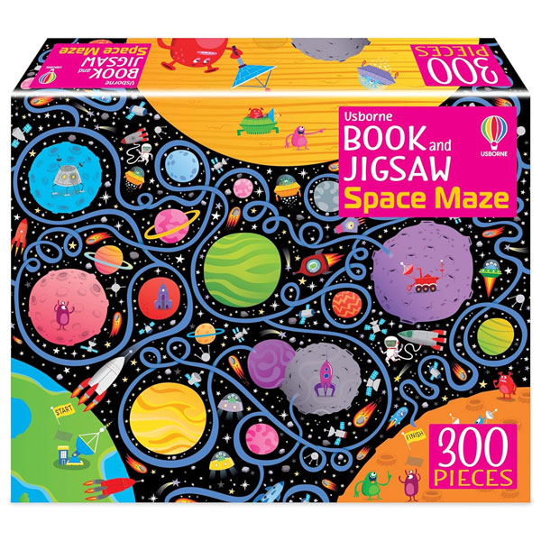 Book And Jigsaw - Space Maze