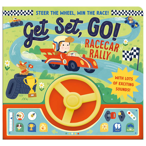 Steering-Wheel Sound Book - Racecar Rally