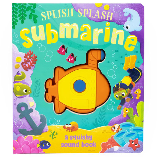 Vehicle Silicone Sound Book - Splish Splash Submarine