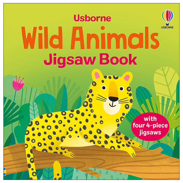 Wild Animals Jigsaw Book