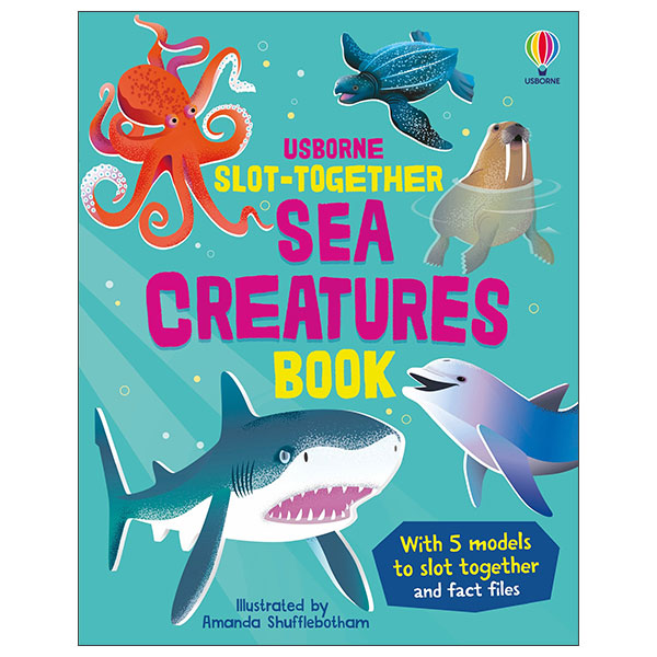 Slot-Together Sea Creatures Book