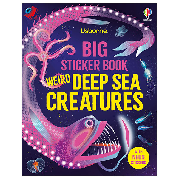 Big Sticker Book Weird Deep Sea Creatures