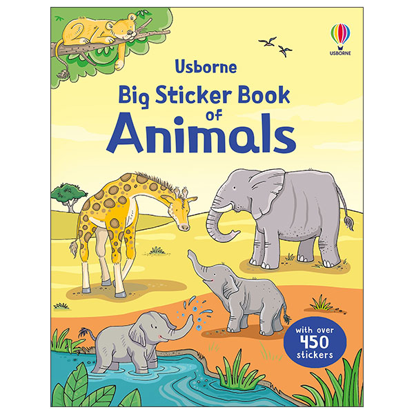 Big Sticker Book Of Animals