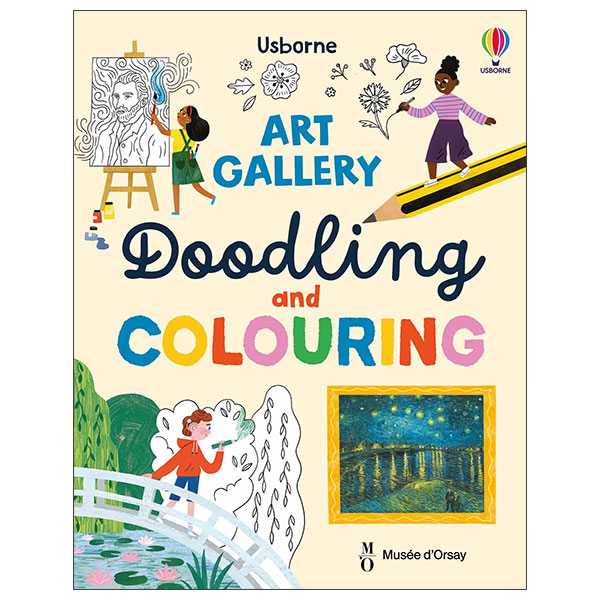 Art Gallery Doodling And Colouring