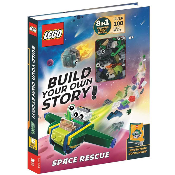 LEGO® Books-Build Your Own Story-Space Rescue