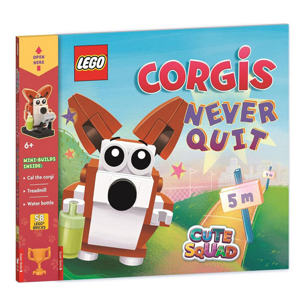 LEGO® Books. Cute Squad-Corgis Never Quit