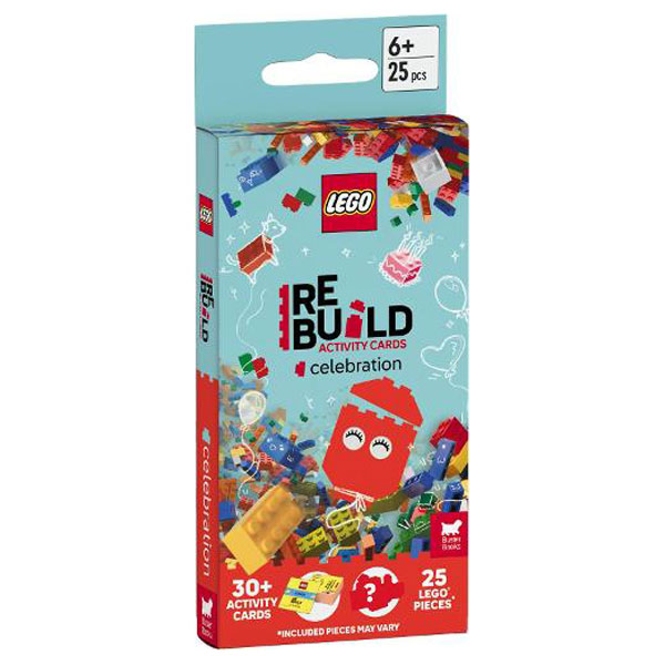 LEGO®  Books-ReBuild Activity Cards-Celebration