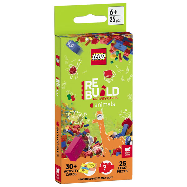 LEGO®  Books-ReBuild Activity Cards-Animals