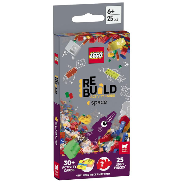 LEGO®  Books-ReBuild Activity Cards-Space
