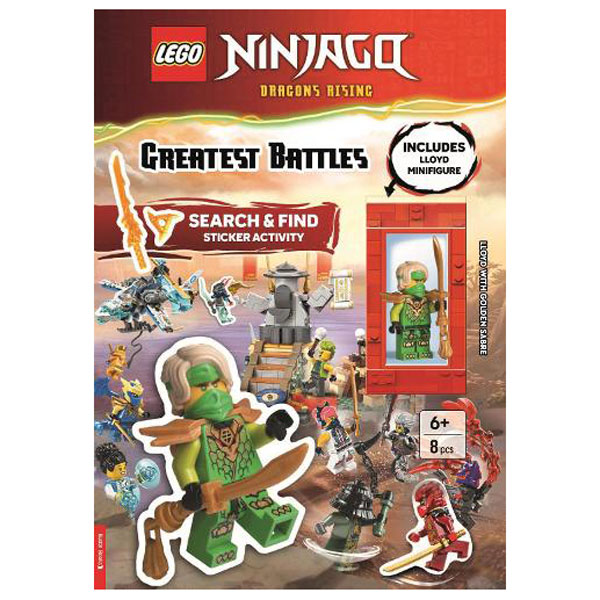 LEGO® NINJAGO® Greatest Battles Search & Find Sticker Activity Book