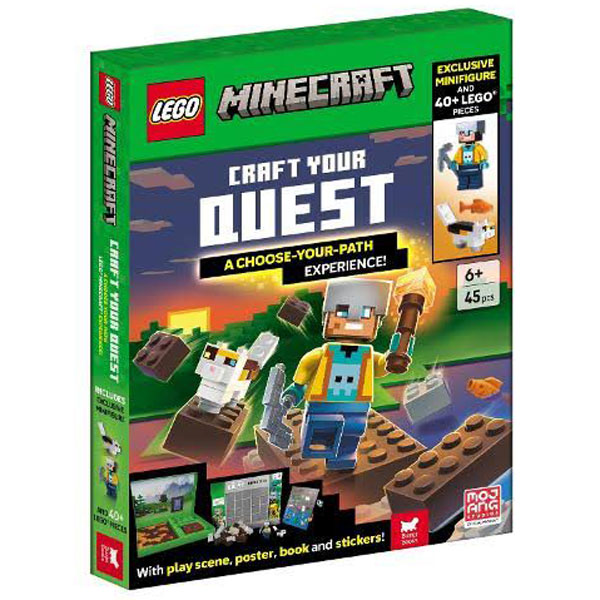 LEGO® Minecraft®-Craft Your Quest Activity Box