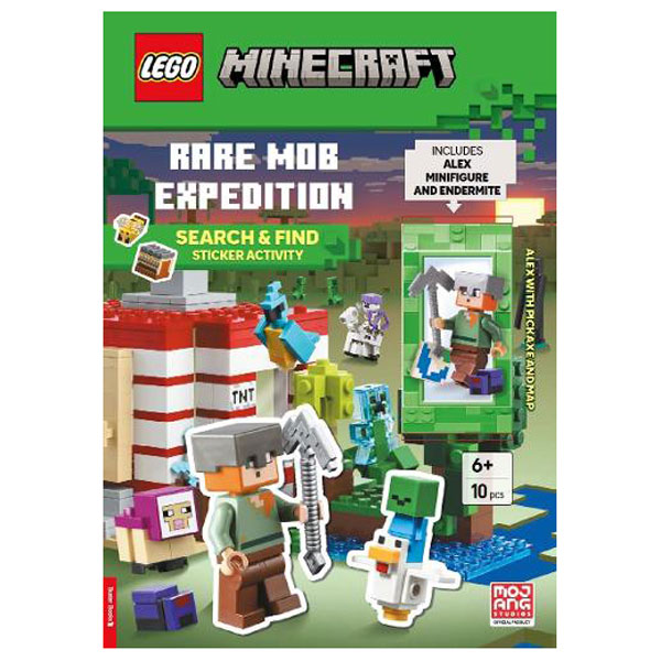 LEGO® Minecraft®-Rare Mob Expedition Search & Find Sticker Activity Book
