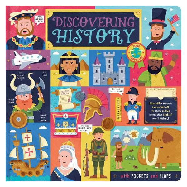 Interactive Fact Book - Discovering History - Hard Back