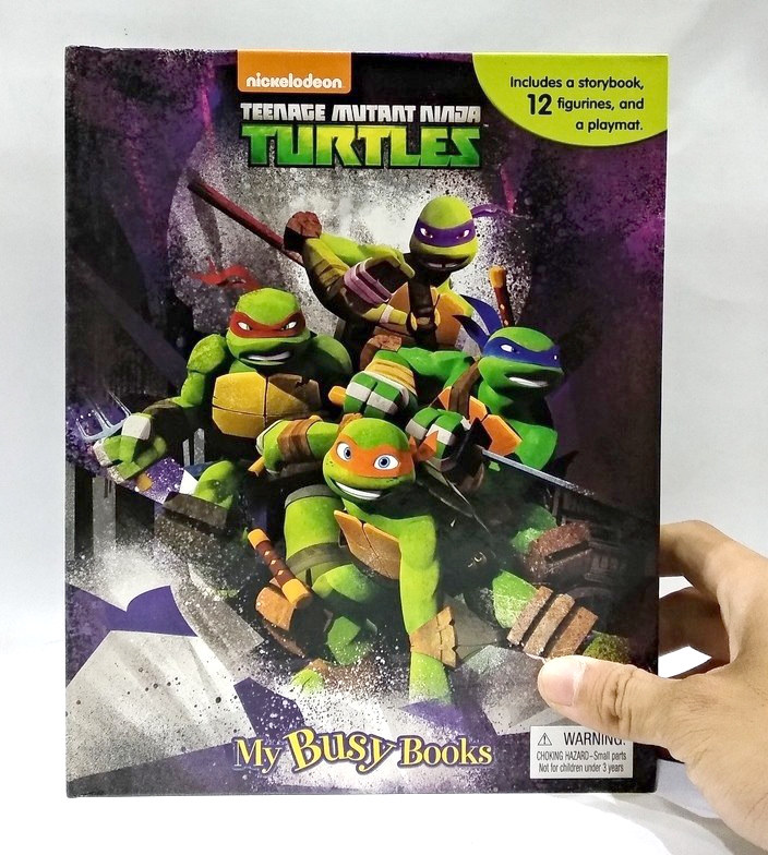 Teenage Mutant Ninja Turtles My Busy Book - FAHASA.COM