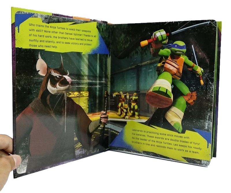 Teenage Mutant Ninja Turtles My Busy Book - FAHASA.COM