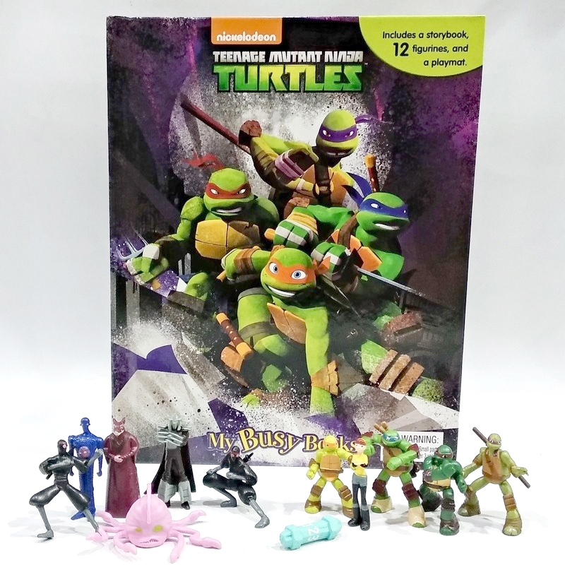 Teenage Mutant Ninja Turtles My Busy Book - FAHASA.COM