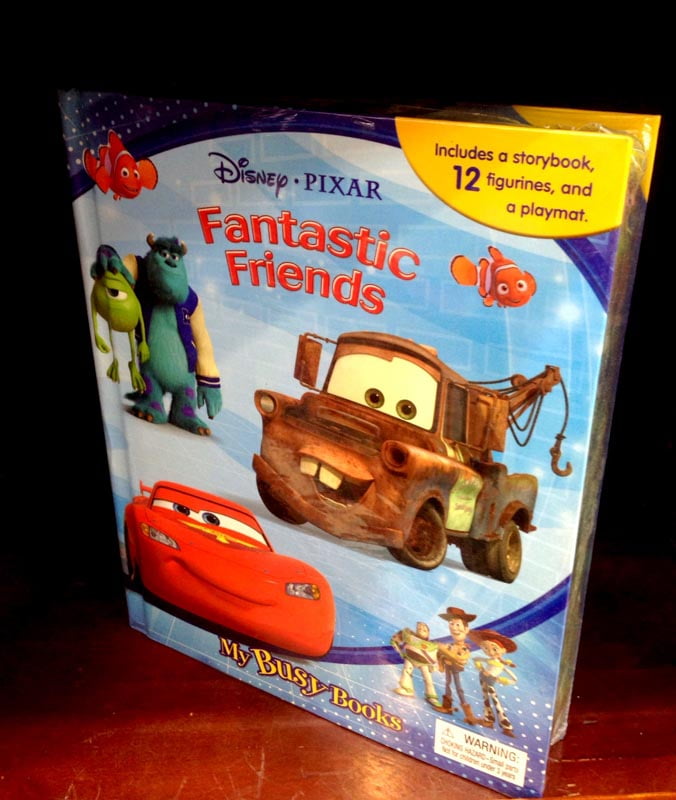 Disney Pixar Fantastic Friends My Busy Book - FAHASA.COM