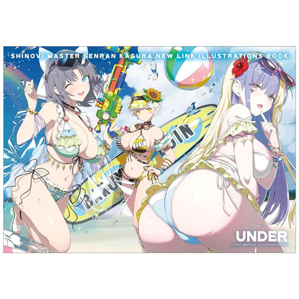 閃乱カグラ シノビマスター 公式画集 ビジュアルコレクション Under Shinobimasu