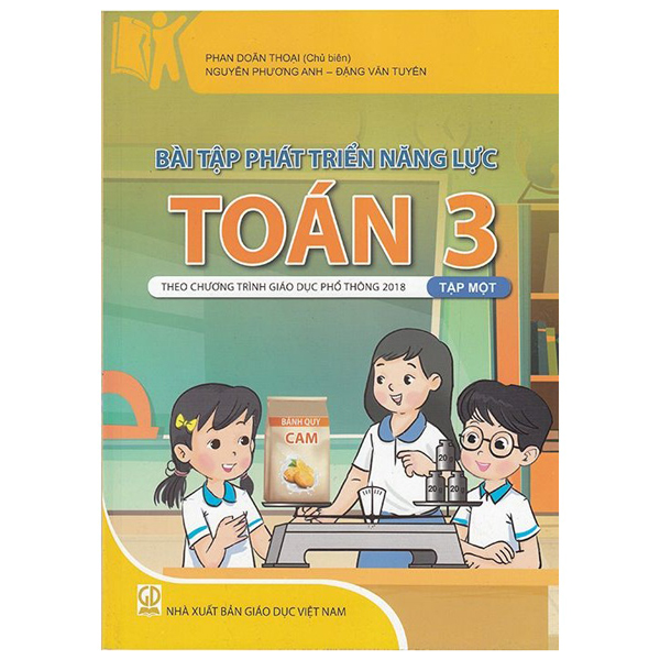 Bài Tập Phát Triển Năng Lực Toán 3 - Tập 1 (Theo Chương Trình Giáo Dục Phổ Thông 2018)