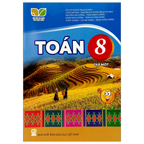 SÁCH GIÁO KHOA TOÁN 8 TẬP 1 BỘ CHÂN TRỜI SÁNG TẠO