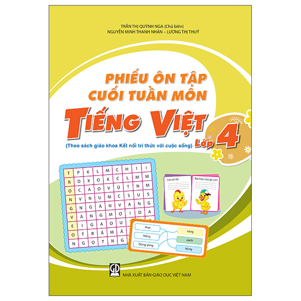 Sách Phiếu Ôn Tập Cuối Tuần Môn Tiếng Việt - Lớp 4 (Theo Sách Giáo K - Trần Thị Quỳnh Nga