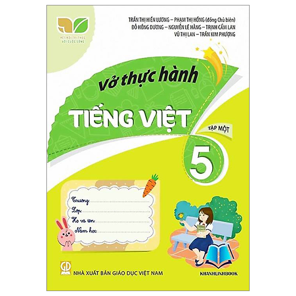 Vở Thực Hành Tiếng Việt 5 - Tập 1 (Kết Nối)