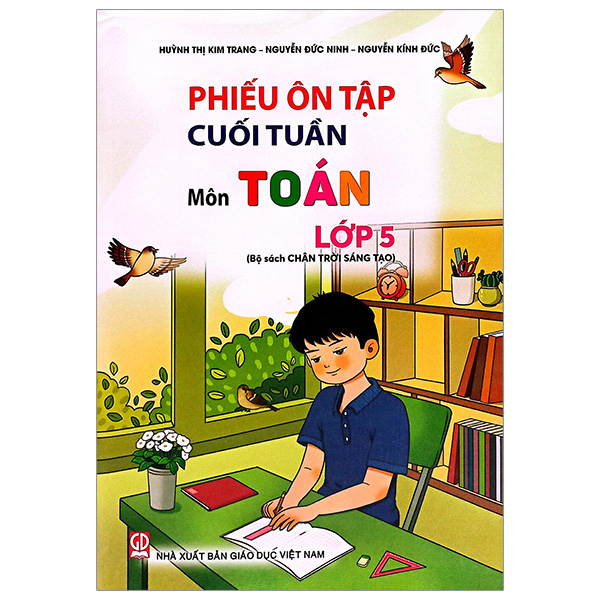 Phiếu Ôn Tập Cuối Tuần Môn Toán Lớp 5 (Chân Trời) (Chuẩn)