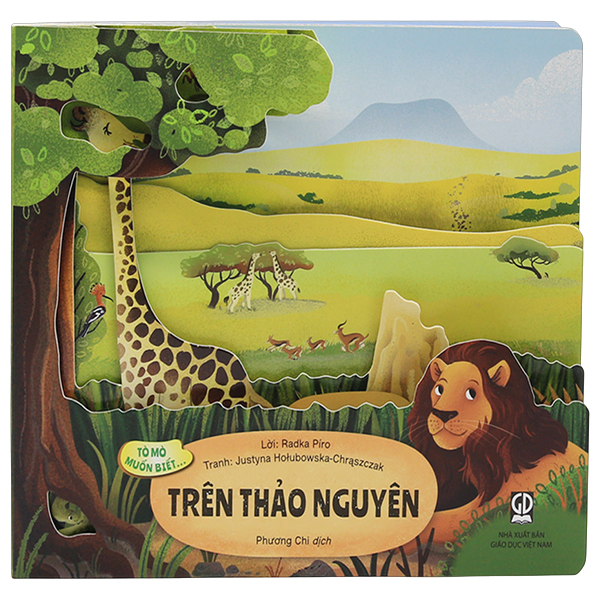 Sách Tò Mò Muốn Biết... - Trên Thảo Nguyên - Bìa Cứng - Nguyên Nguyên