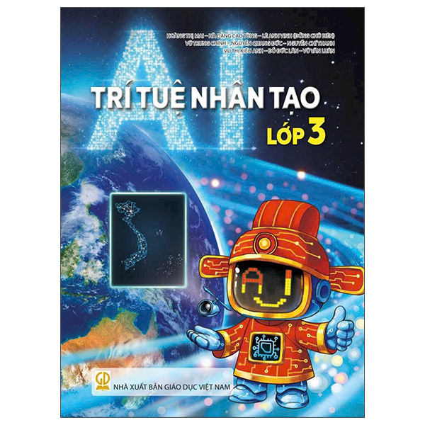Sách Trí Tuệ Nhân Tạo - Lớp 3 - nhân trí