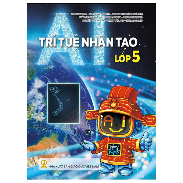 Sách Trí Tuệ Nhân Tạo - Lớp 5 - nhân trí