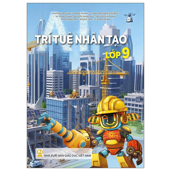 Sách Trí Tuệ Nhân Tạo - Lớp 9 - nhân trí